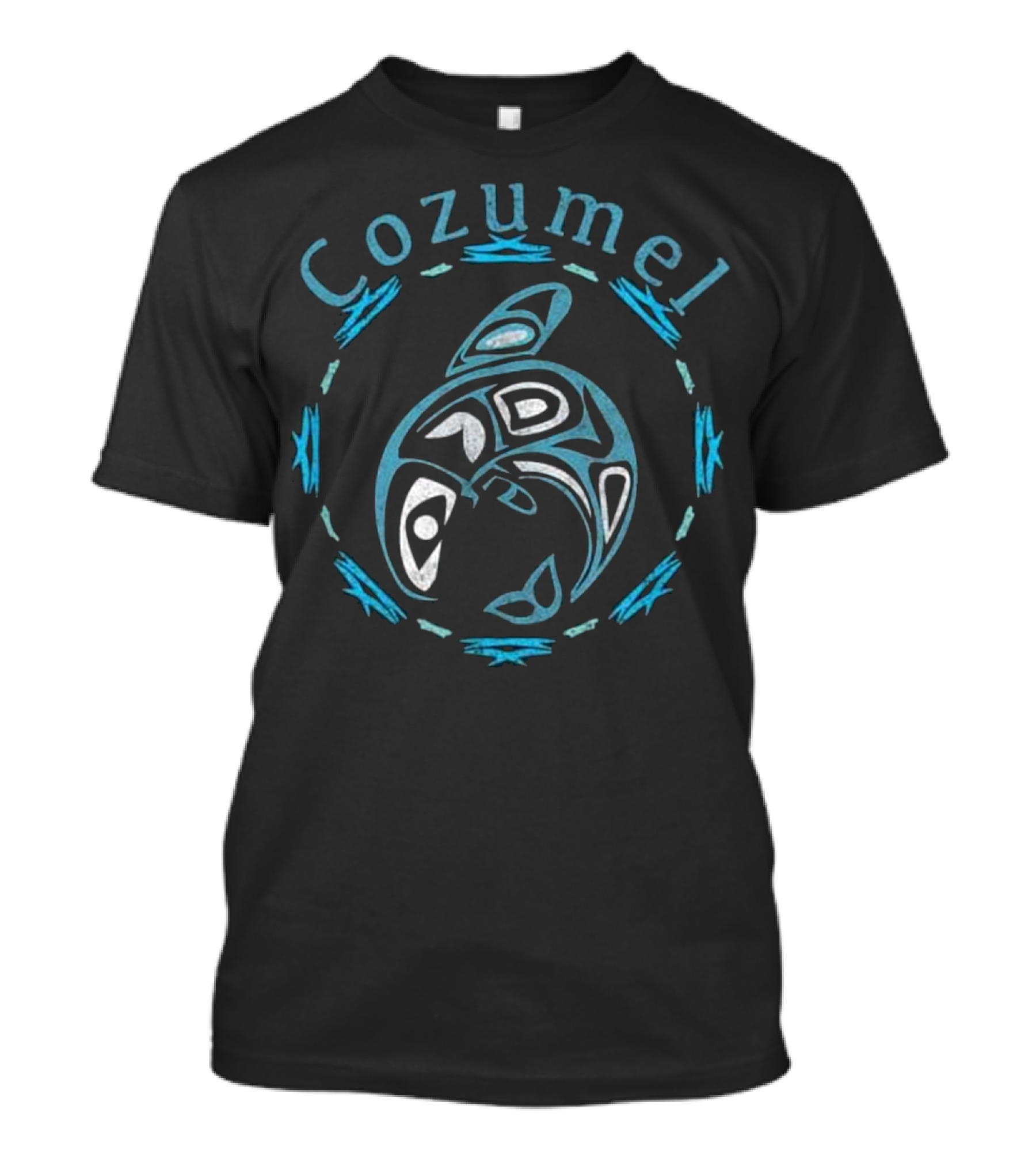 Cozumel Tribal Fish T-Shirt