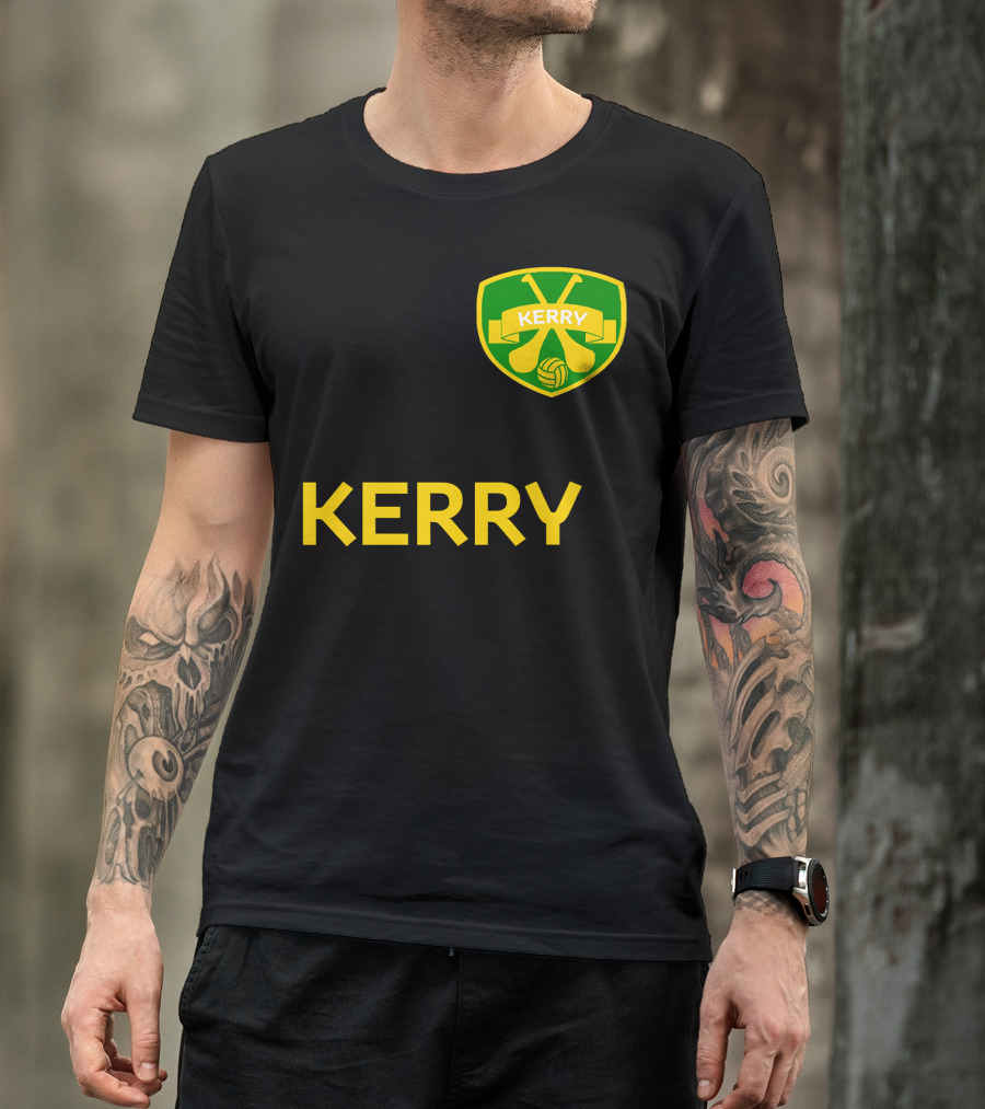 Kerry Gaelic Football And Hurling Crest T-Shirt