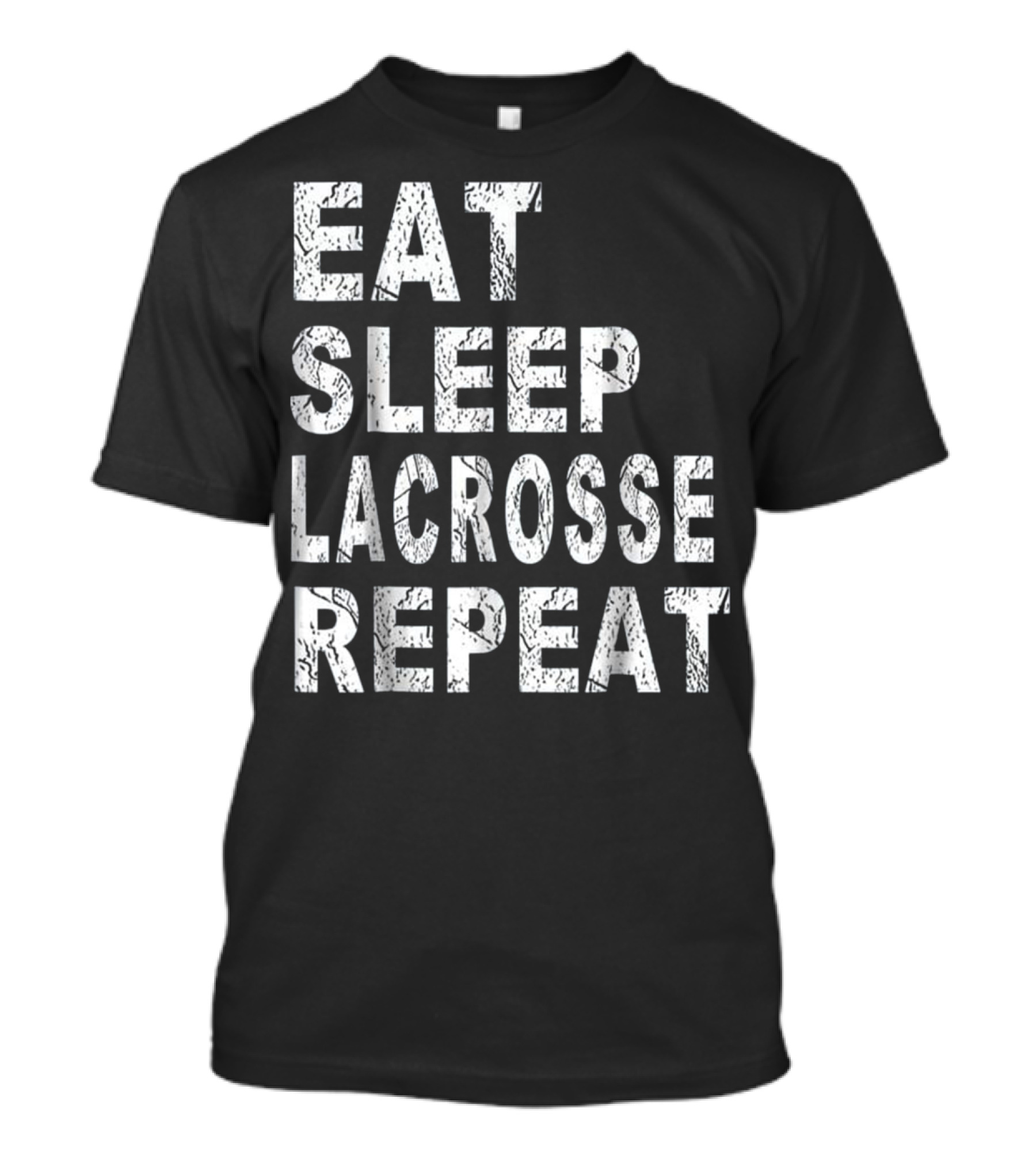 Eat Sleep Lacrosse Repeat Cool Lac T-Shirt
