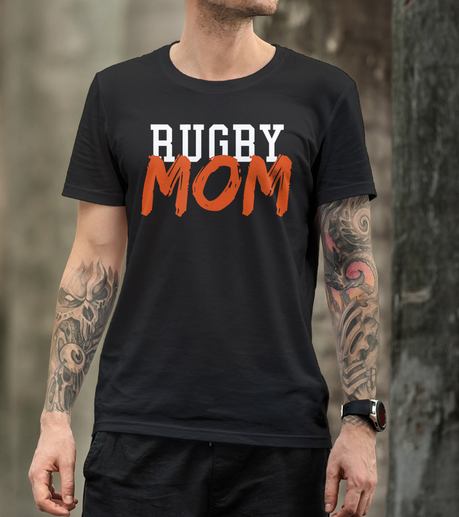 RUGBY Mom Winter Summer Sports T-Shirt