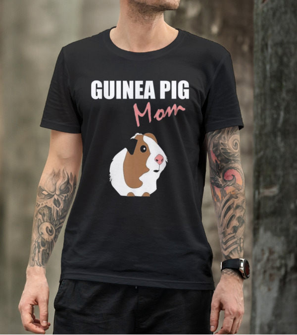 Guinea Pig Mom Girl Cute Pet T-Shirt