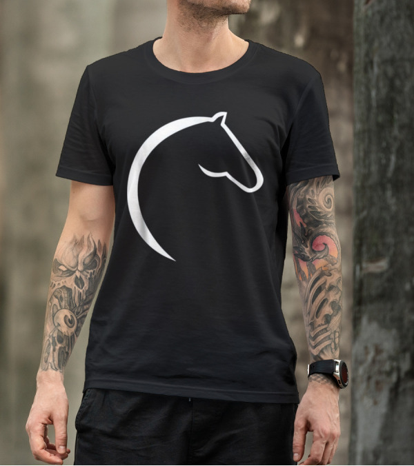 Horse Head Outline T-Shirt