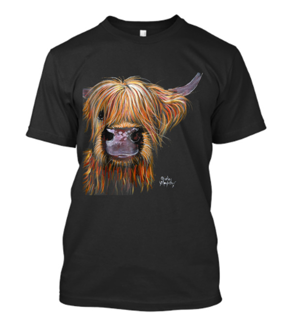 HeNRY HiGHLaND CoW PRiNT QuINel MURphY T-Shirt