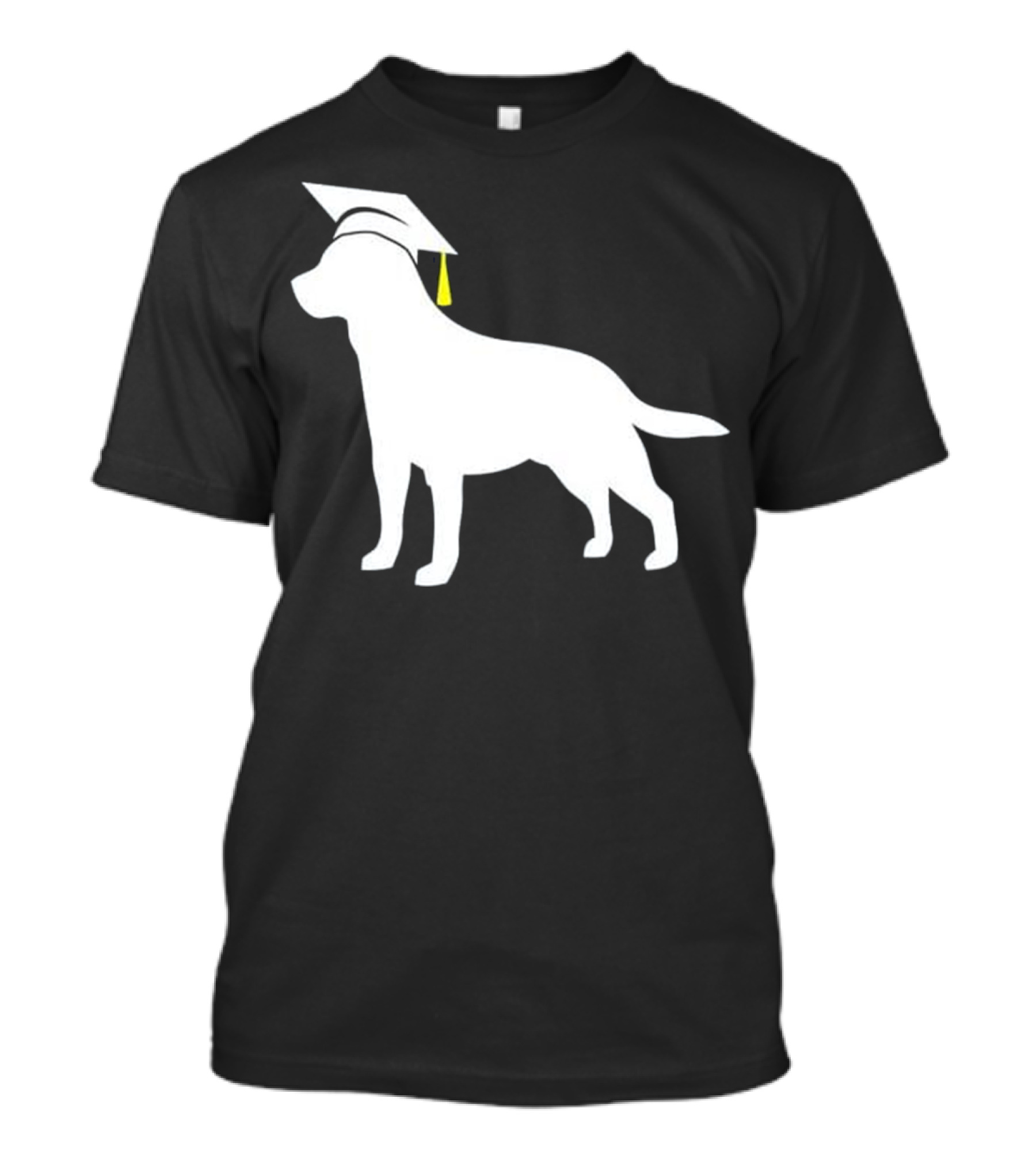 Labrador Retriever Wearing Grad Cap Graduation T-Shirt