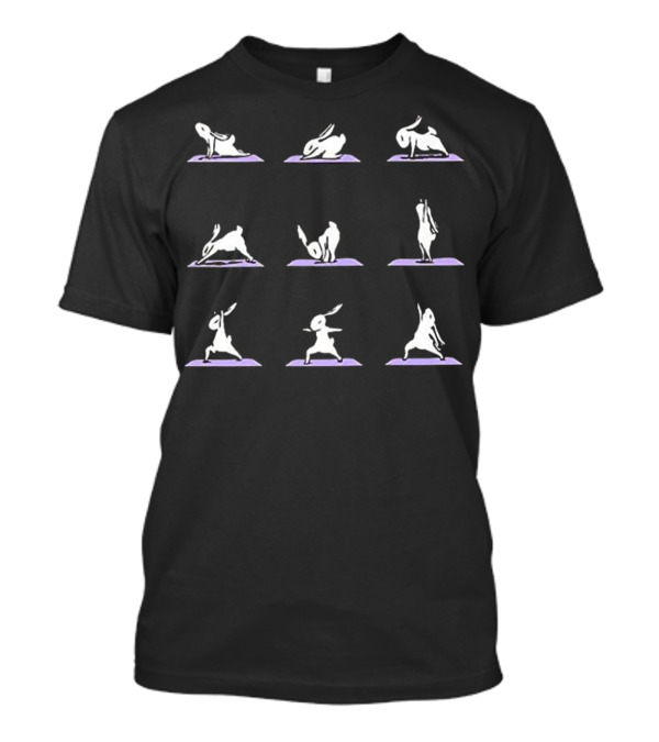 Bunny Yoga Poses Women's Class Love T-Shirt