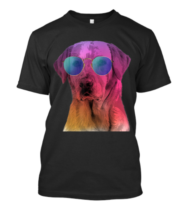 Labrador Dog Wearing Sunglasses LoverDog T-Shirt