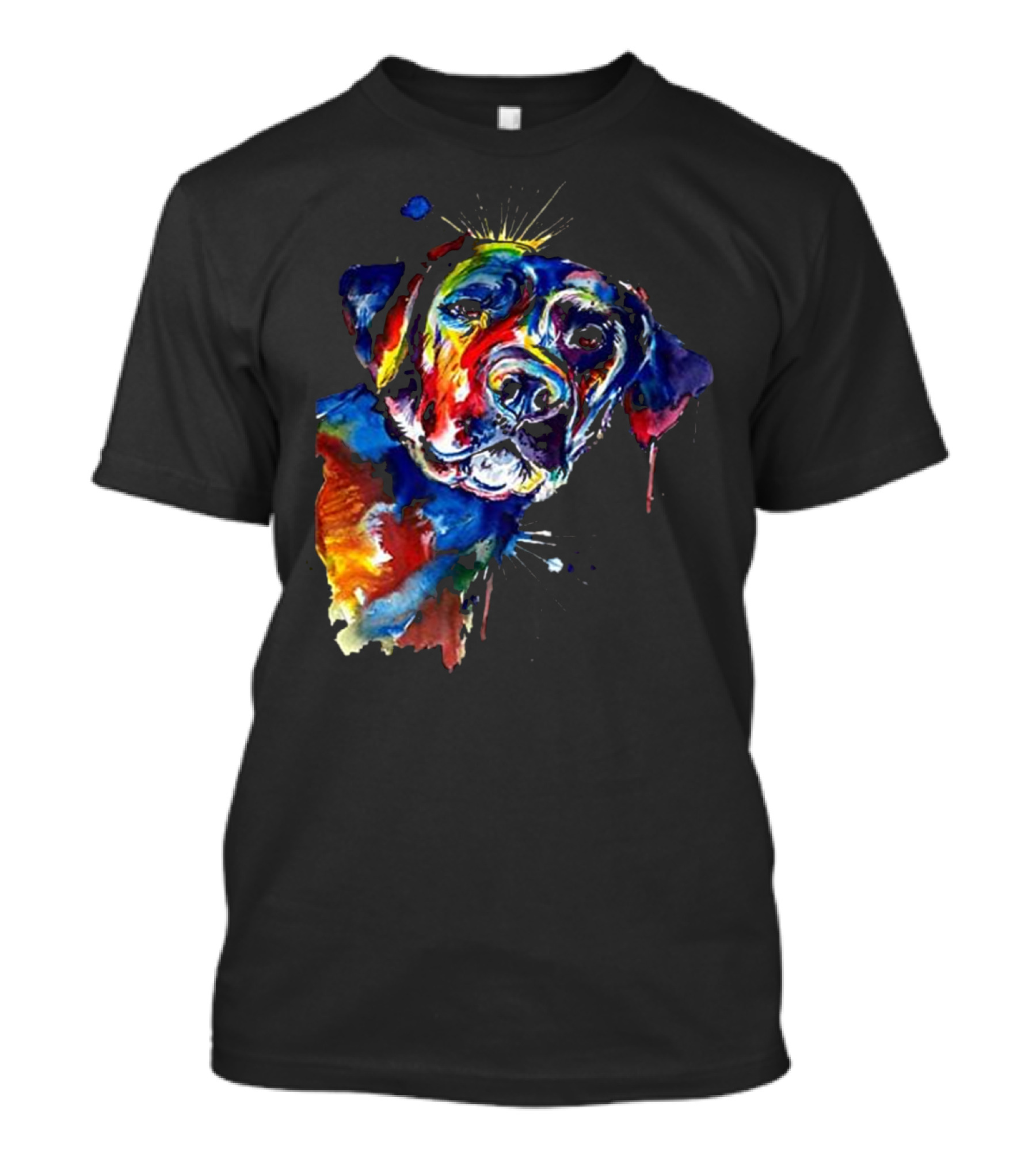 Labrador Labrador Creative Colorful Canine T-Shirt