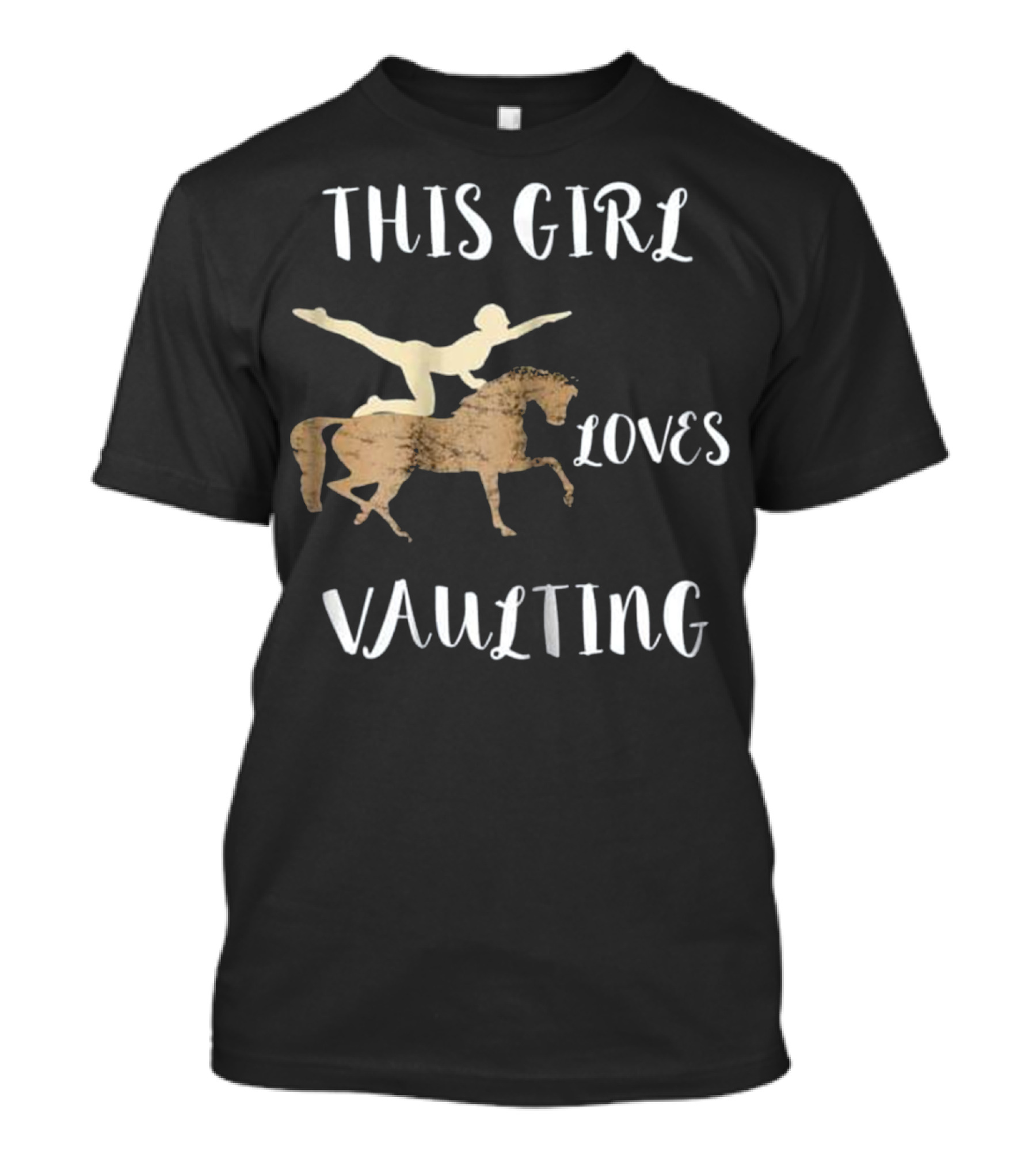 This Girl Loves Vaulting Horseback Rider T-Shirt