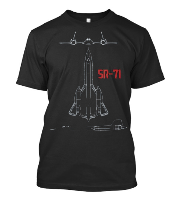 SR-71 Military Aircraft Legendary T-Shirt