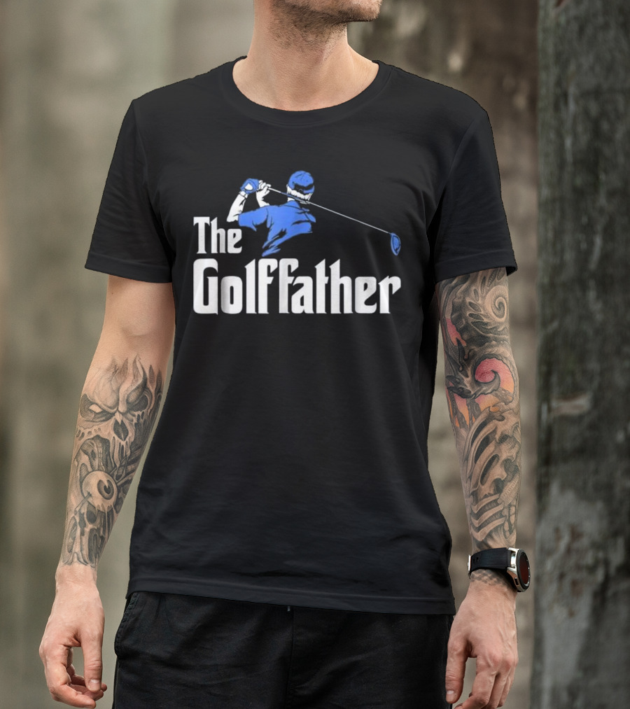 Funny Golf The Golffather Iconic Swing T-Shirt