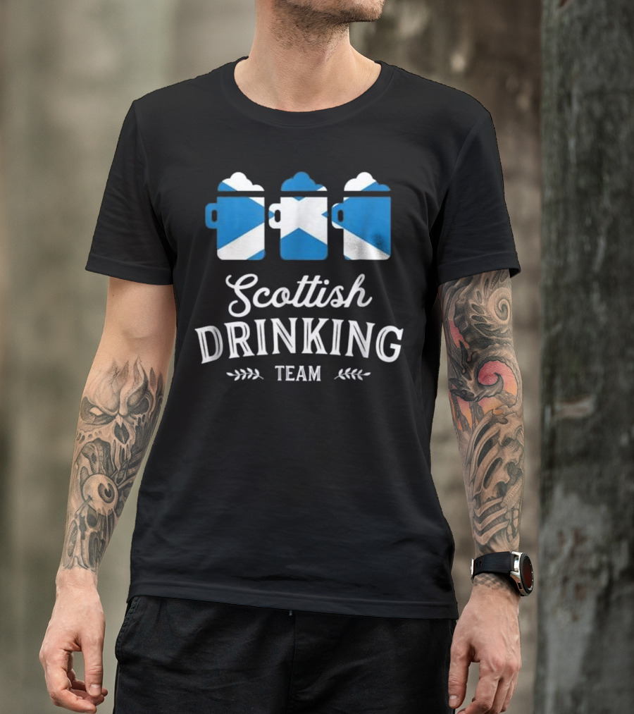 Scottish Beer Drinking Team Casual T-Shirt