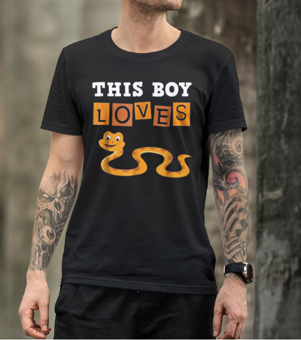 THIS BOY LOVES CORN SNAKE T-Shirt