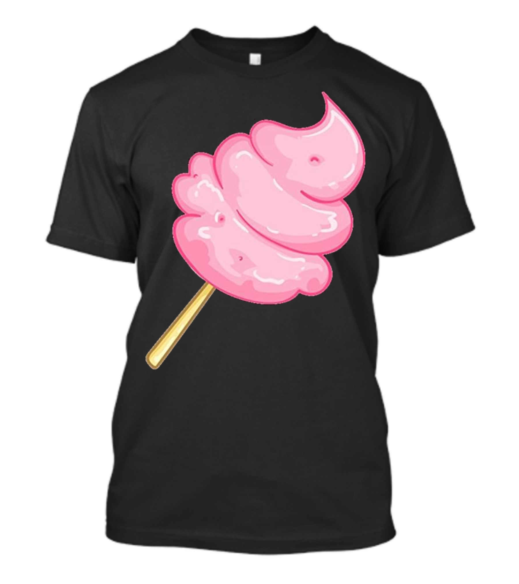 Cotton Candy Carnival Food Delight T-Shirt