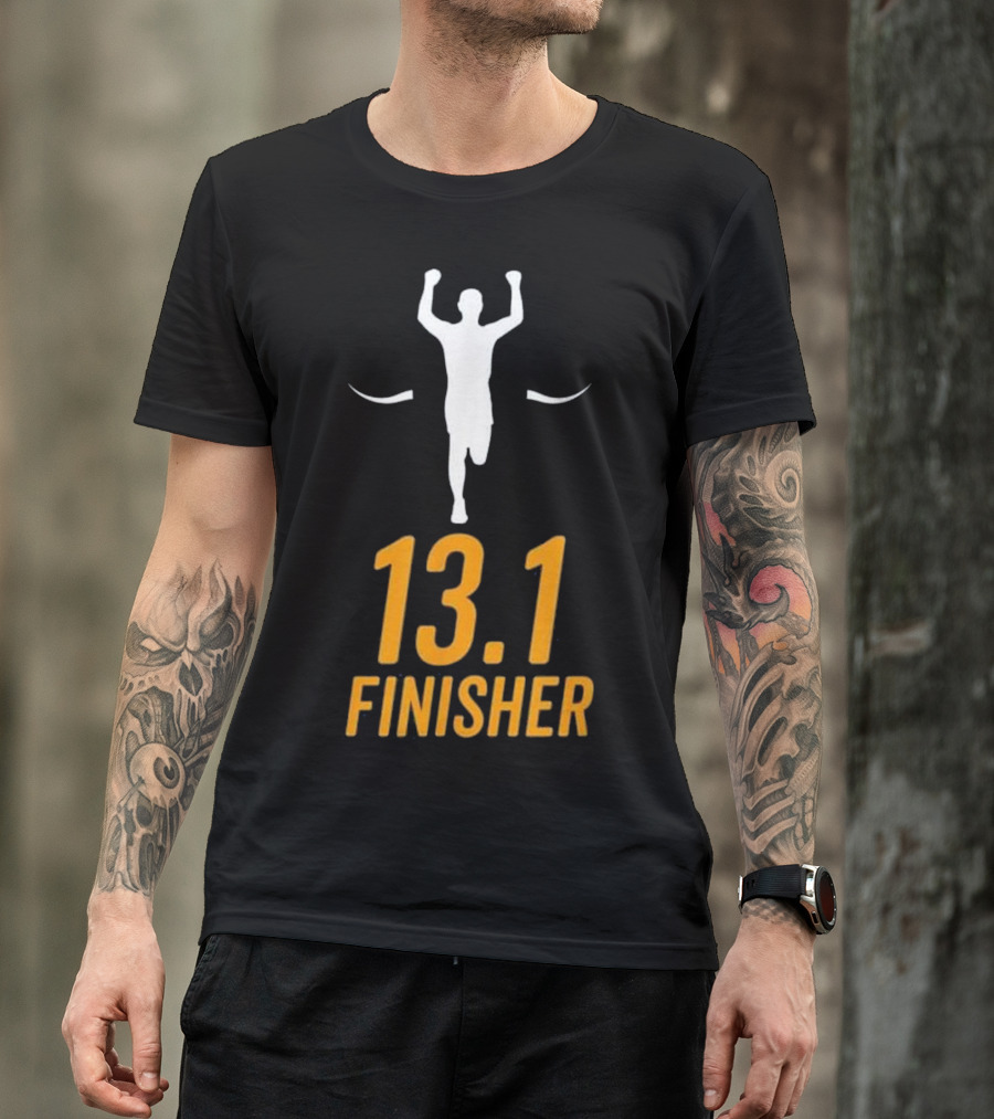 13.1 Finisher Half Marathon Runner Victory T-Shirt