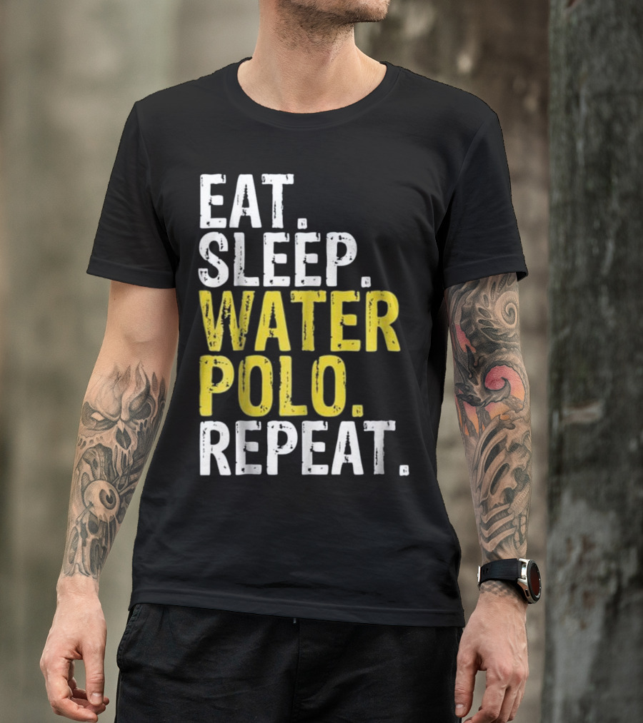 Eat Sleep Water Polo Repeat T-Shirt