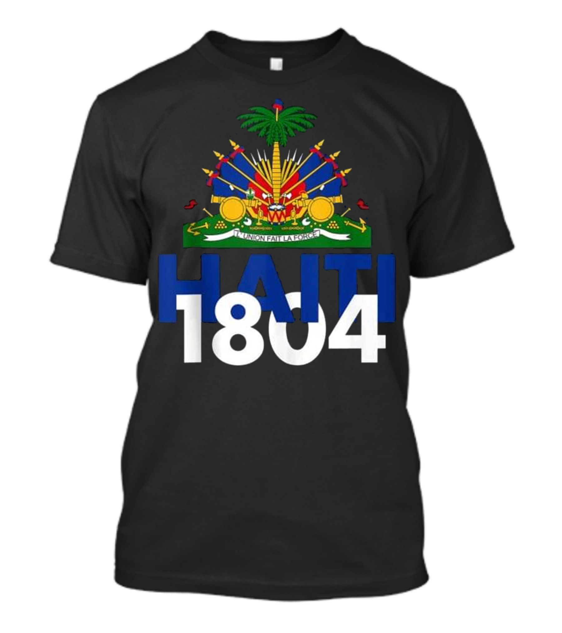 Haiti Coat Of Arms 1804 Year Of Independence T-Shirt
