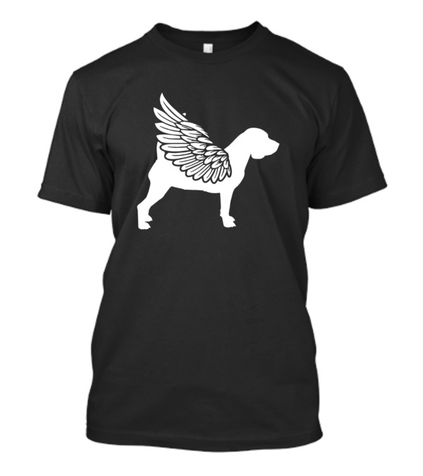 Beagle Dog Angel Wings T-Shirt