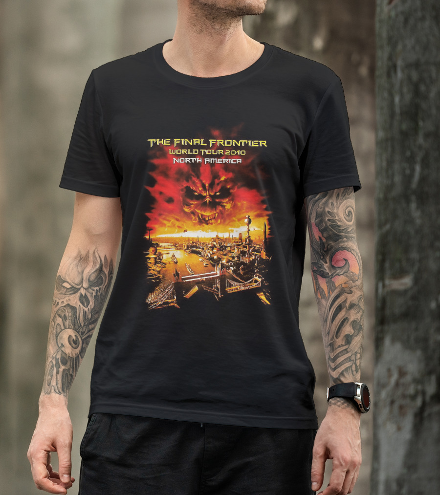 The Final Frontier World Tour 2010 North America T-Shirt