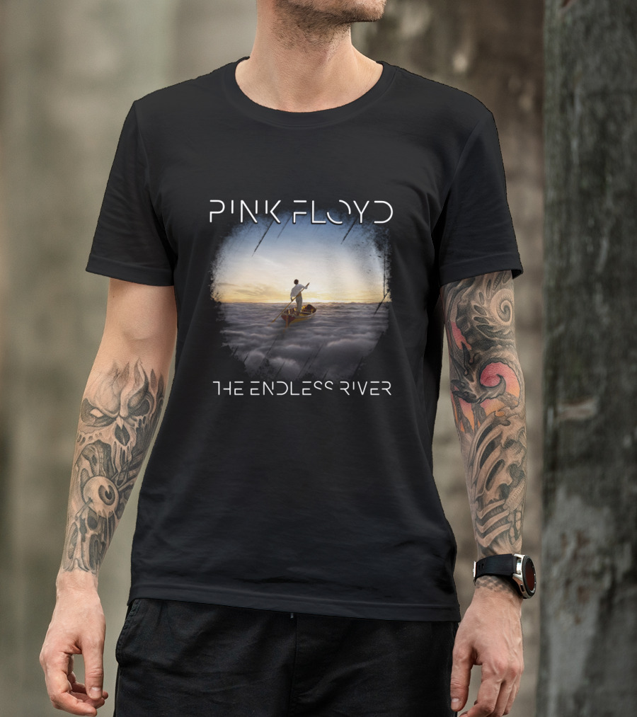 Pink Floyd The Endless River Boatman On Clouds T-Shirt