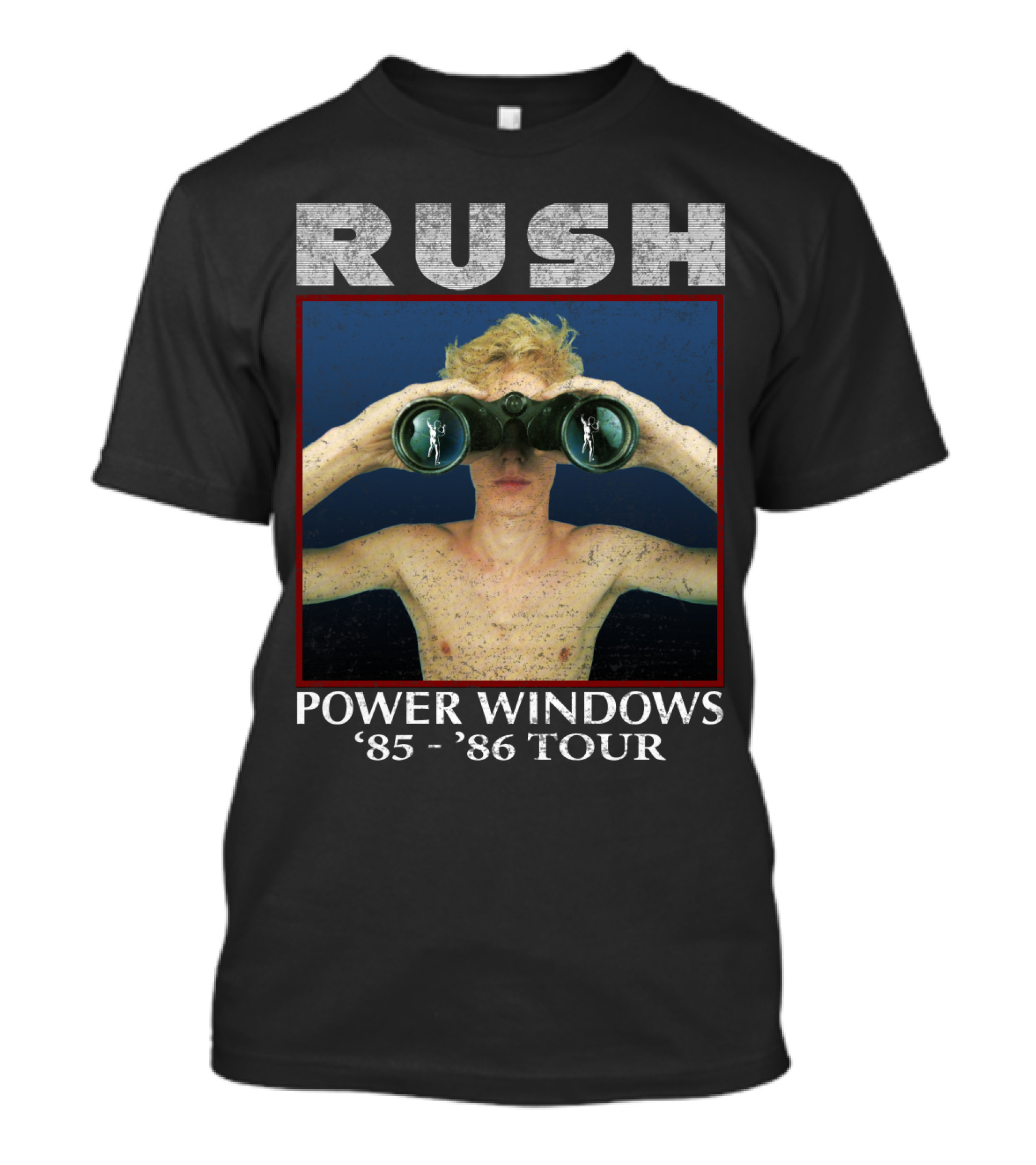 Rush Power Windows '85-'86 Tour Binocular T-Shirt