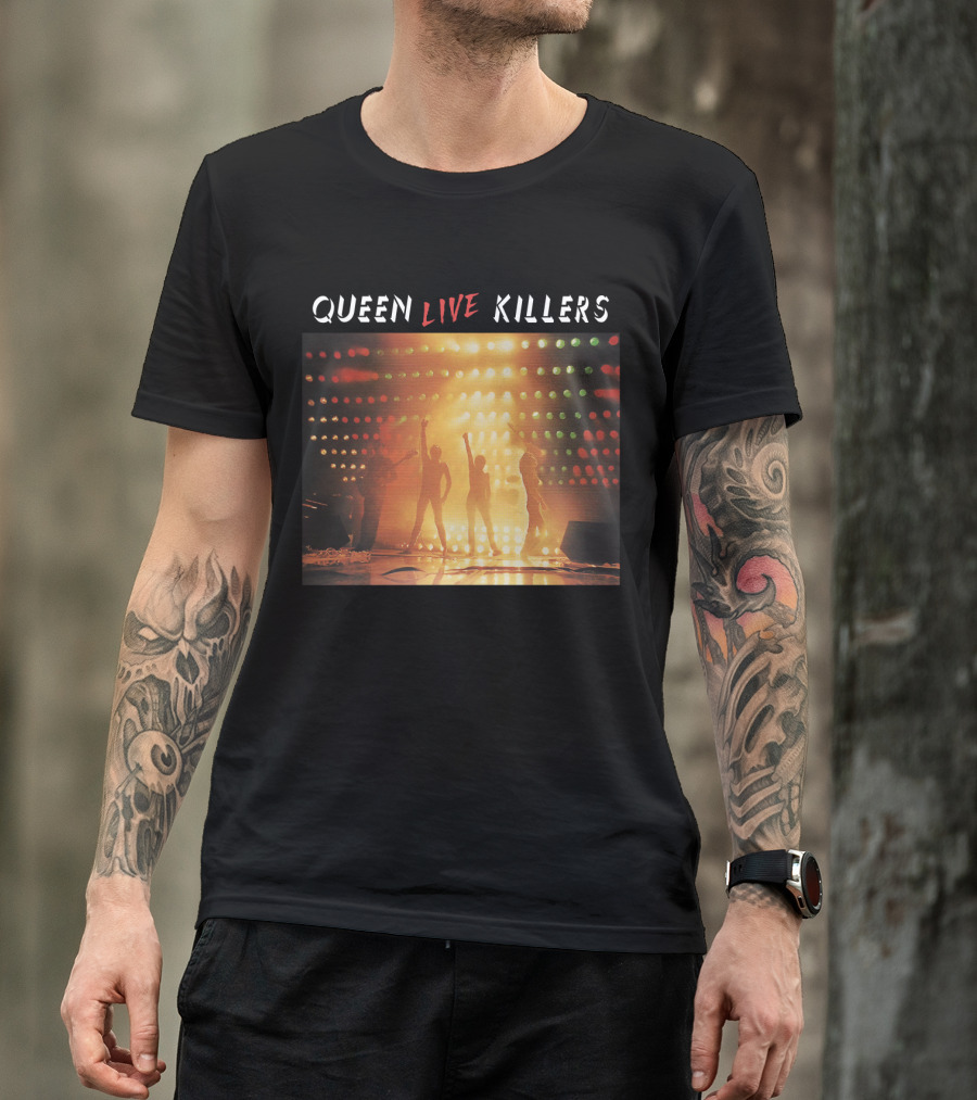 QUEEN Live Killers Concert Stage Lights T-Shirt