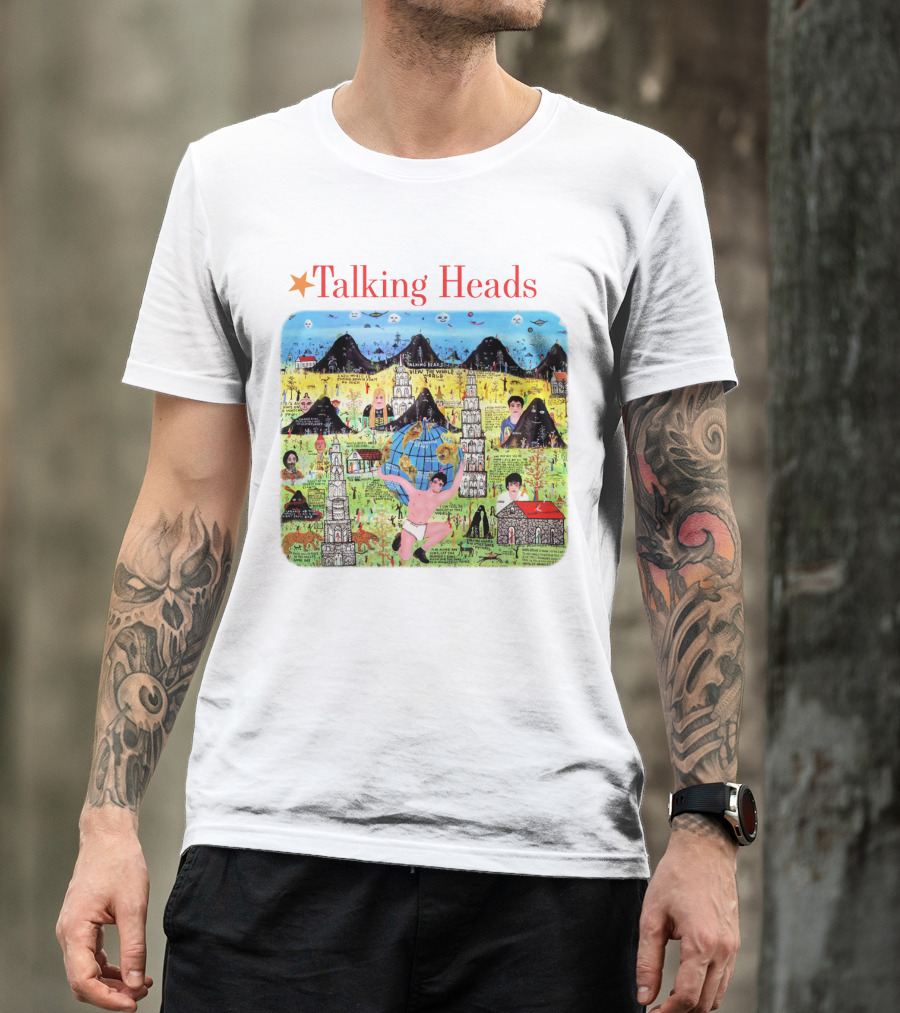 Talking Heads - Little Creatures Album Cover Art T-Shirt