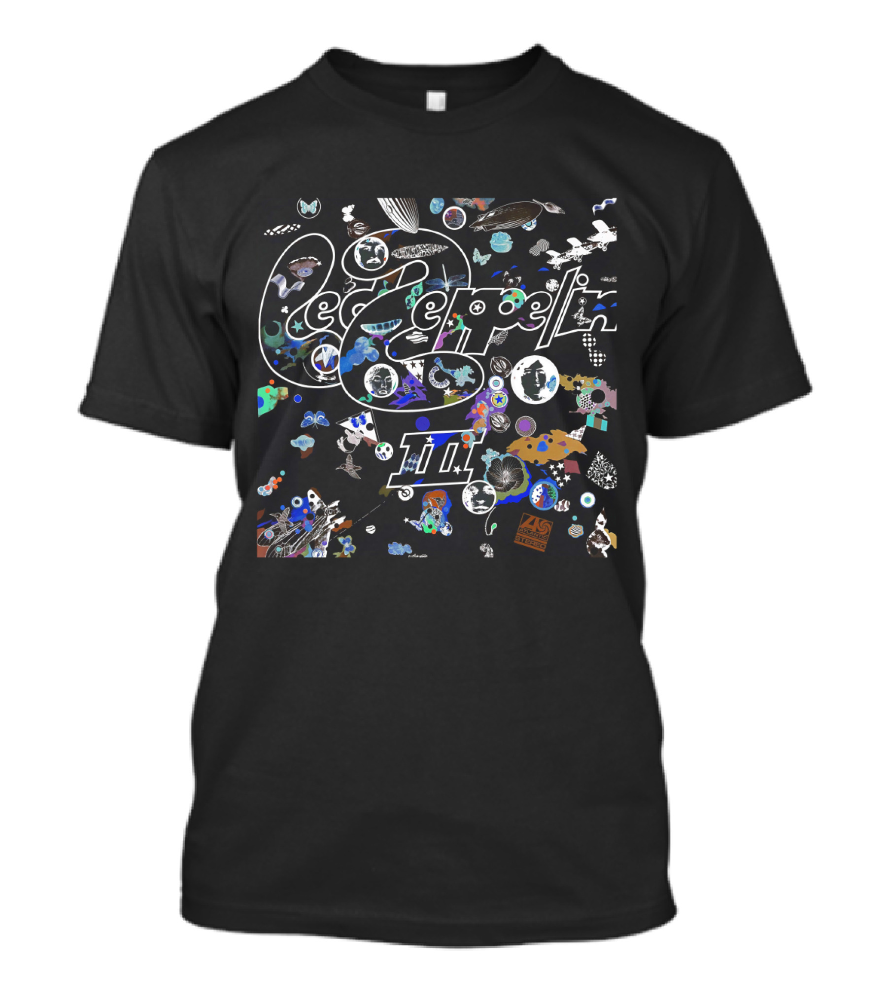 Lz 29 Whimsical Nature And Fantasy Creature Kaleidoscope T-Shirt