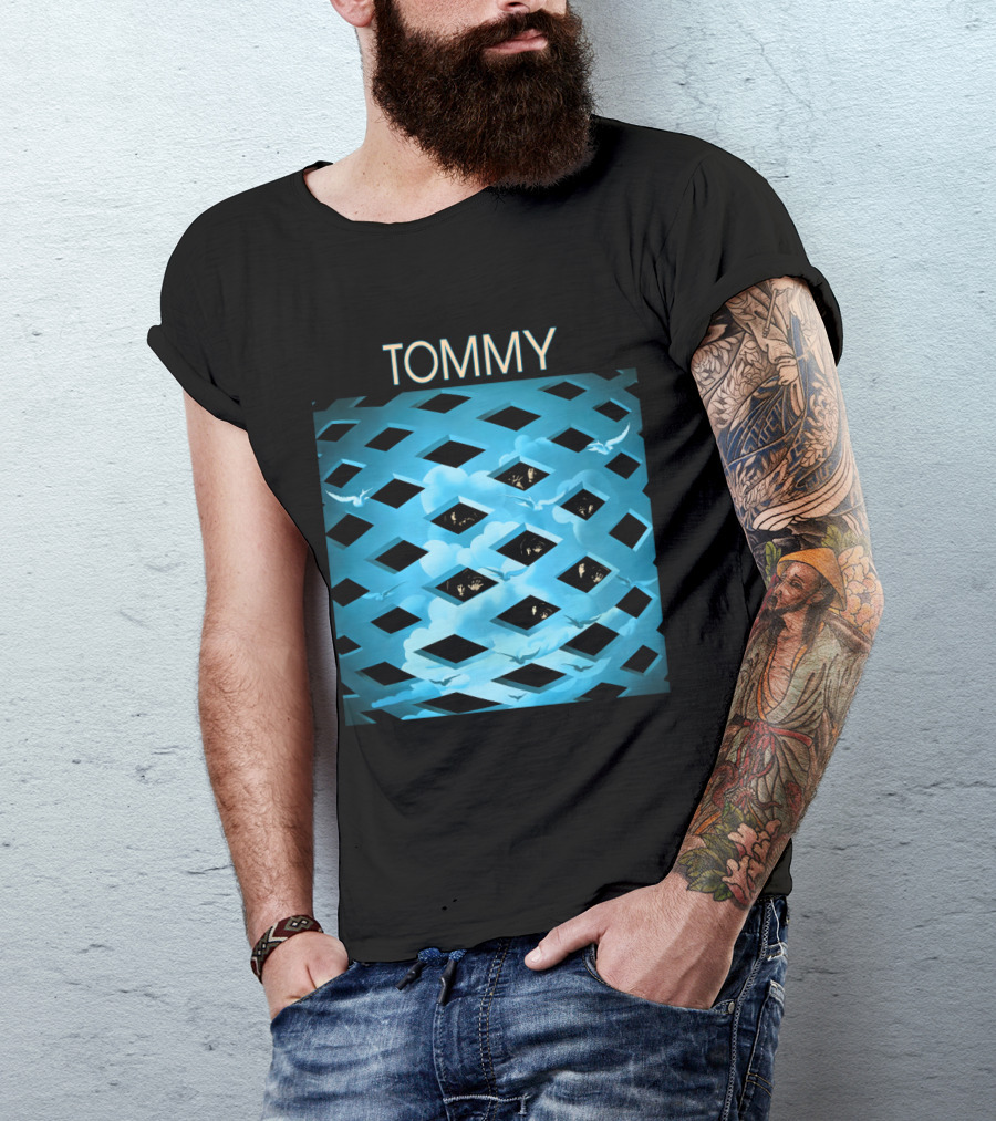 Tommy The Who Rock Opera Album Art Clouds And Sky T-Shirt