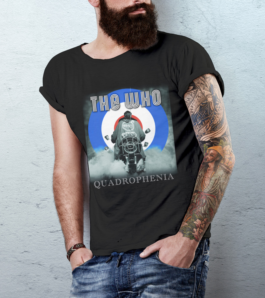 The Who Quadrophenia Mod Target Scooter T-Shirt