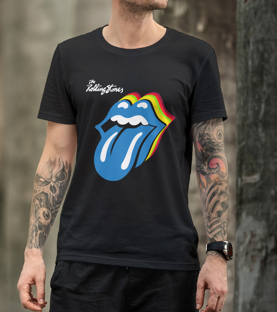 The Rolling Stones Rainbow Tongue T-Shirt