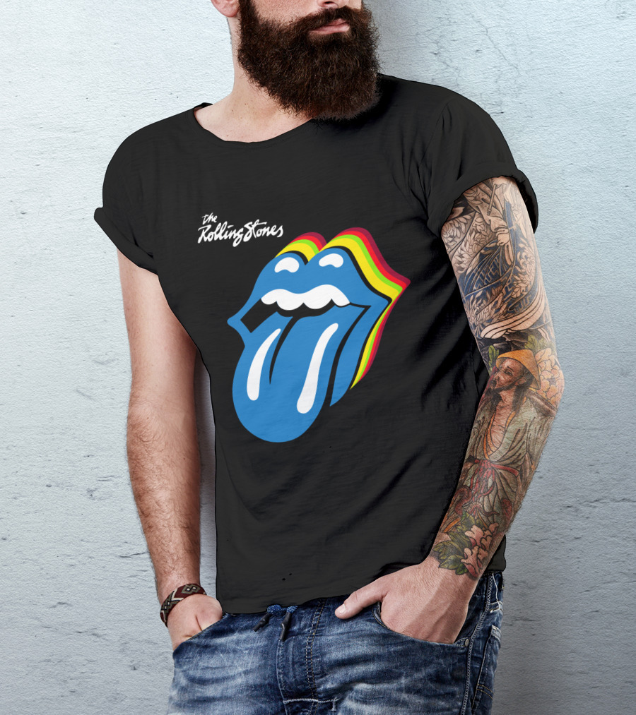 The Rolling Stones Rainbow Tongue T-Shirt