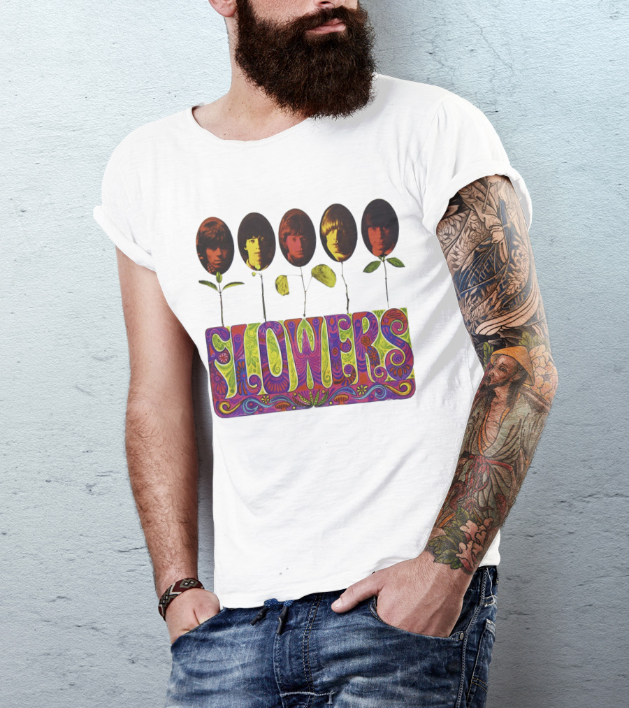 Flowers Trs 24 Psychedelic Band T-Shirt