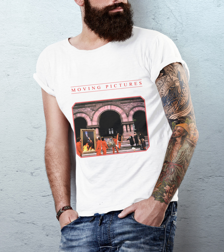 Rush Moving Pictures Album Cover Art T-Shirt
