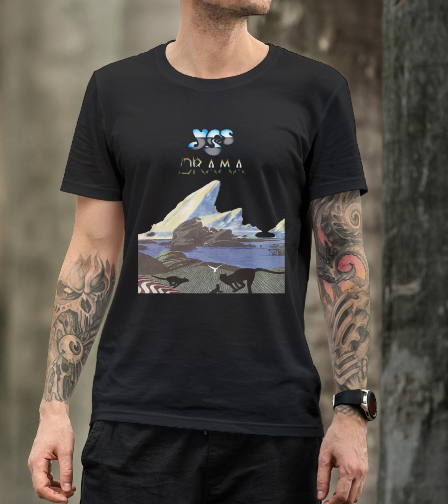Yes Drama Album Cover Art Landscape T-Shirt