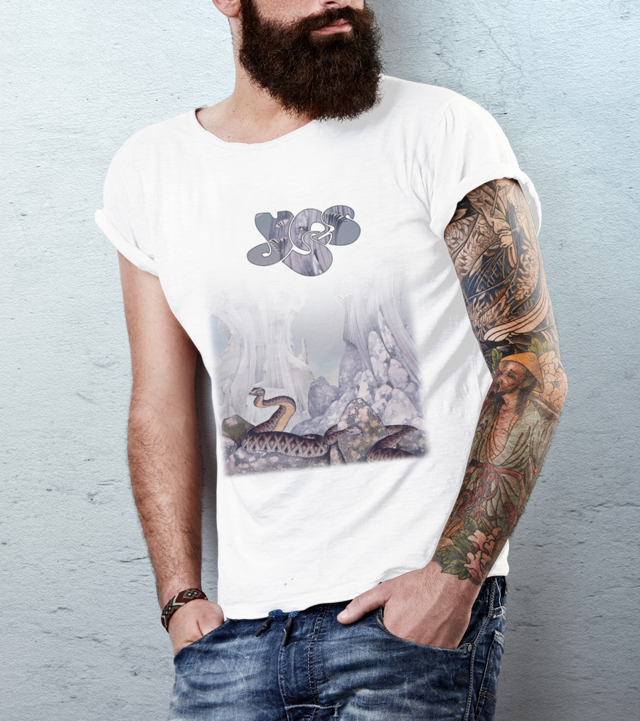 Yes Album 44 Roger Dean Art Snake T-Shirt
