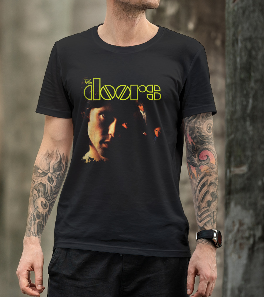 The Doors Band Members Portrait T-Shirt