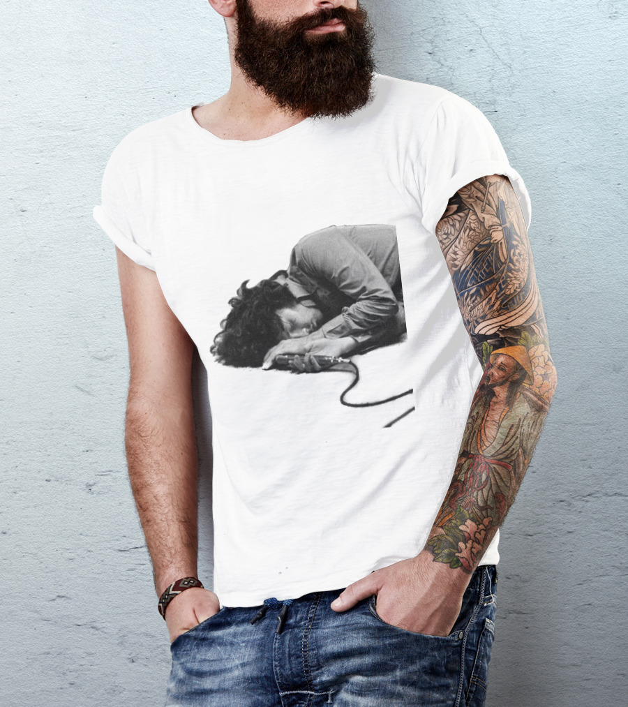 Music Icon Resting With Microphone T-Shirt