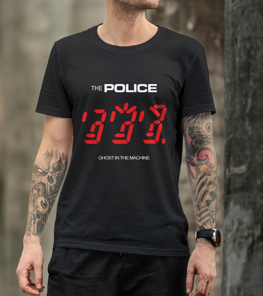 The Police Ghost In The Machine 3739 T-Shirt