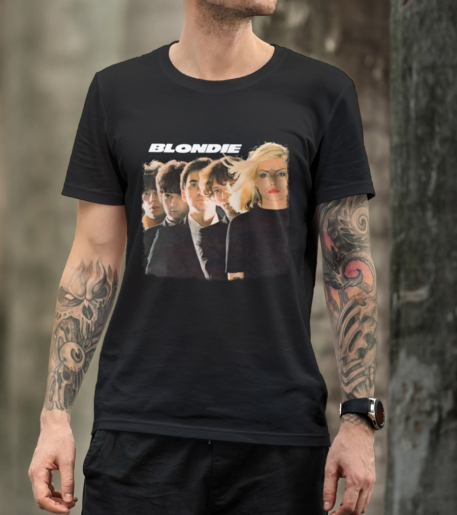 Blondie Parallel Lines Album Cover Art T-Shirt