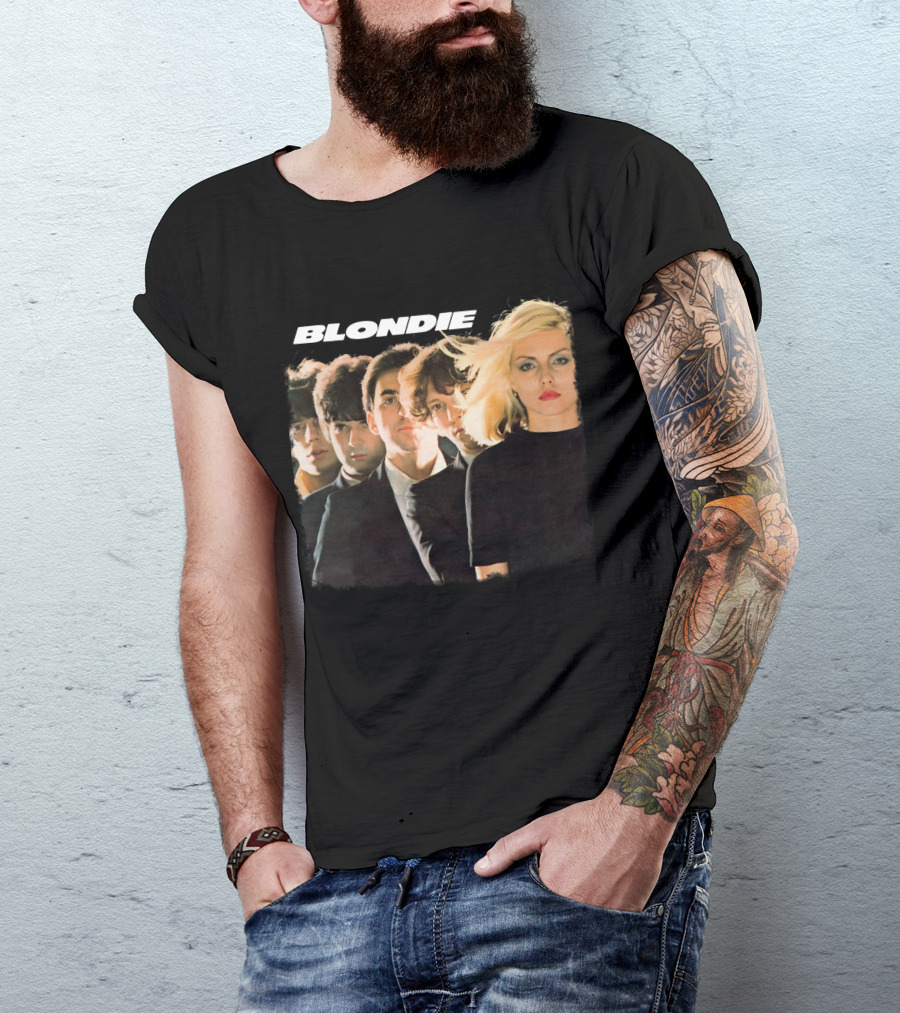 Blondie Parallel Lines Album Cover Art T-Shirt
