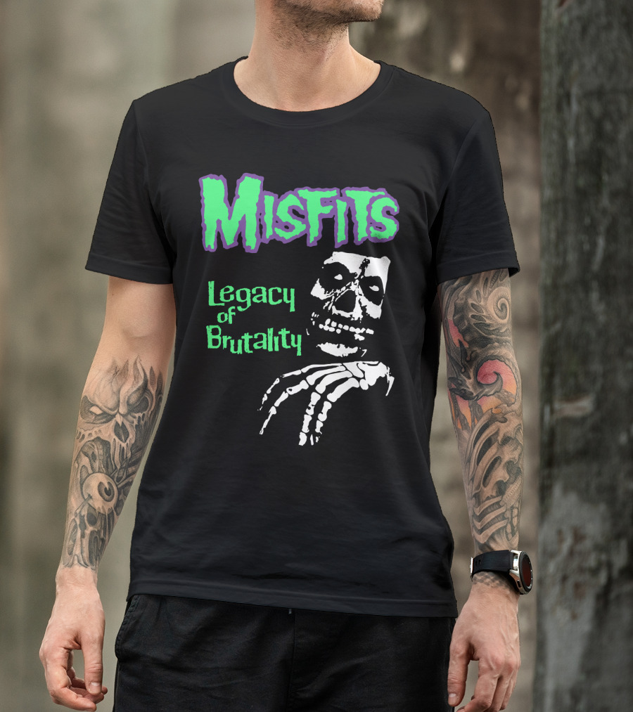 Misfits Legacy Of Brutality Skeleton T-Shirt