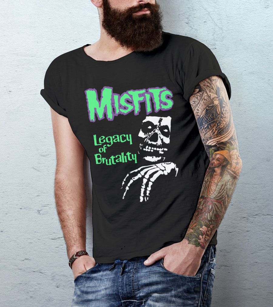 Misfits Legacy Of Brutality Skeleton T-Shirt