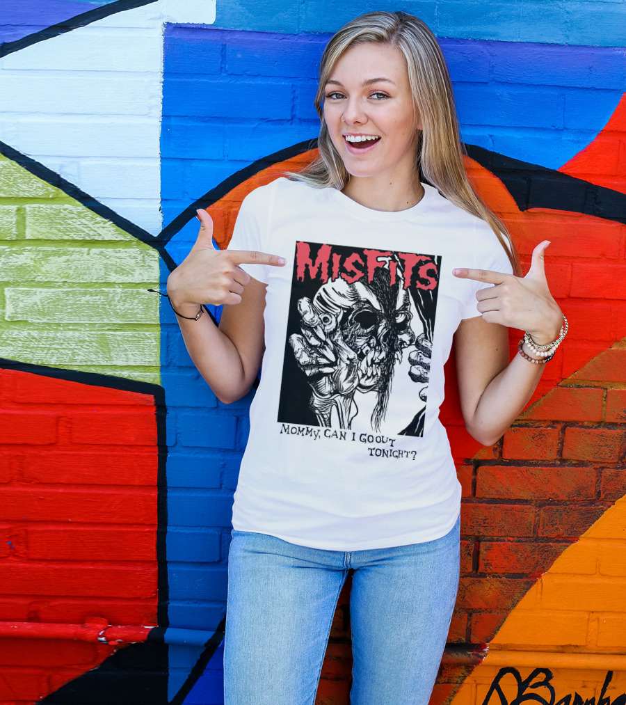Misfits Mommy Can I Go Out Tonight? T-Shirt