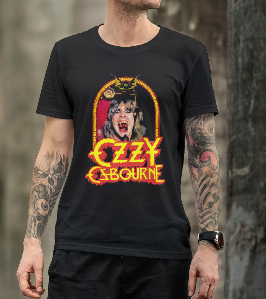 Ozzy Osbourne Vampire Album Art T-Shirt