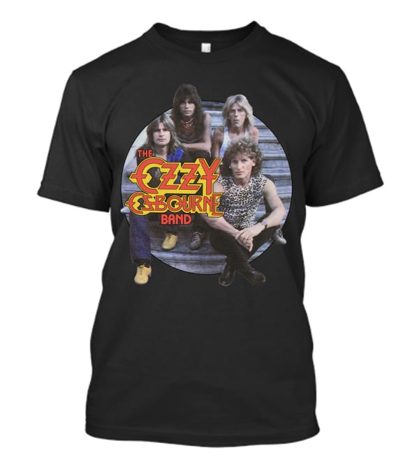 The Ozzy Osbourne Band Vintage Concert Tour Photo T-Shirt