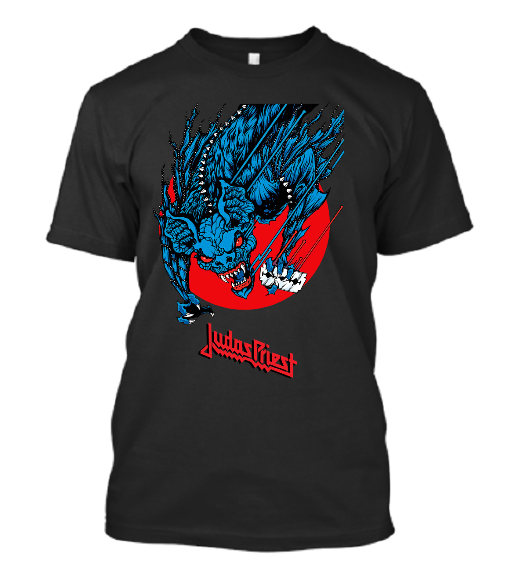 Judas Priest Screaming For Vengeance Flying Creature Art T-Shirt