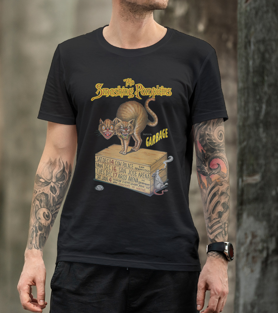 The Smashing Pumpkins Garbage Cow Palace San Jose Arena Arco Arena T-Shirt