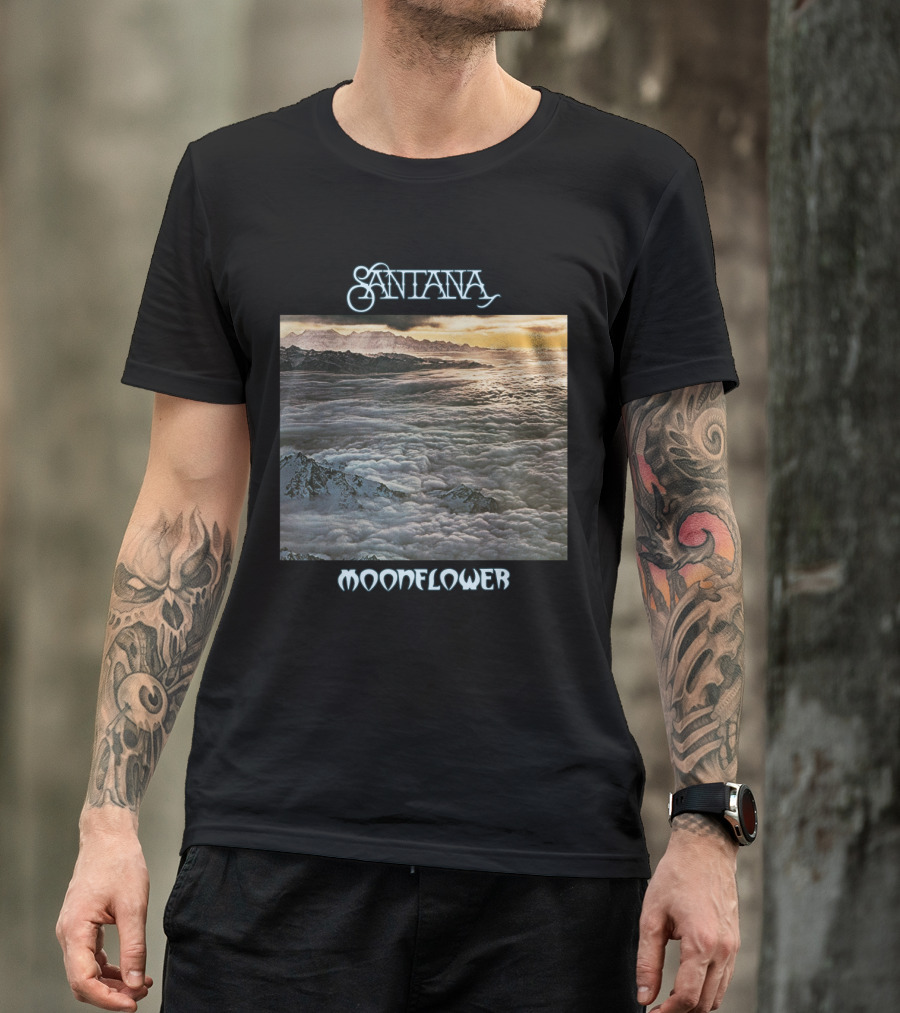 Santana Moonflower Album Cover Art T-Shirt