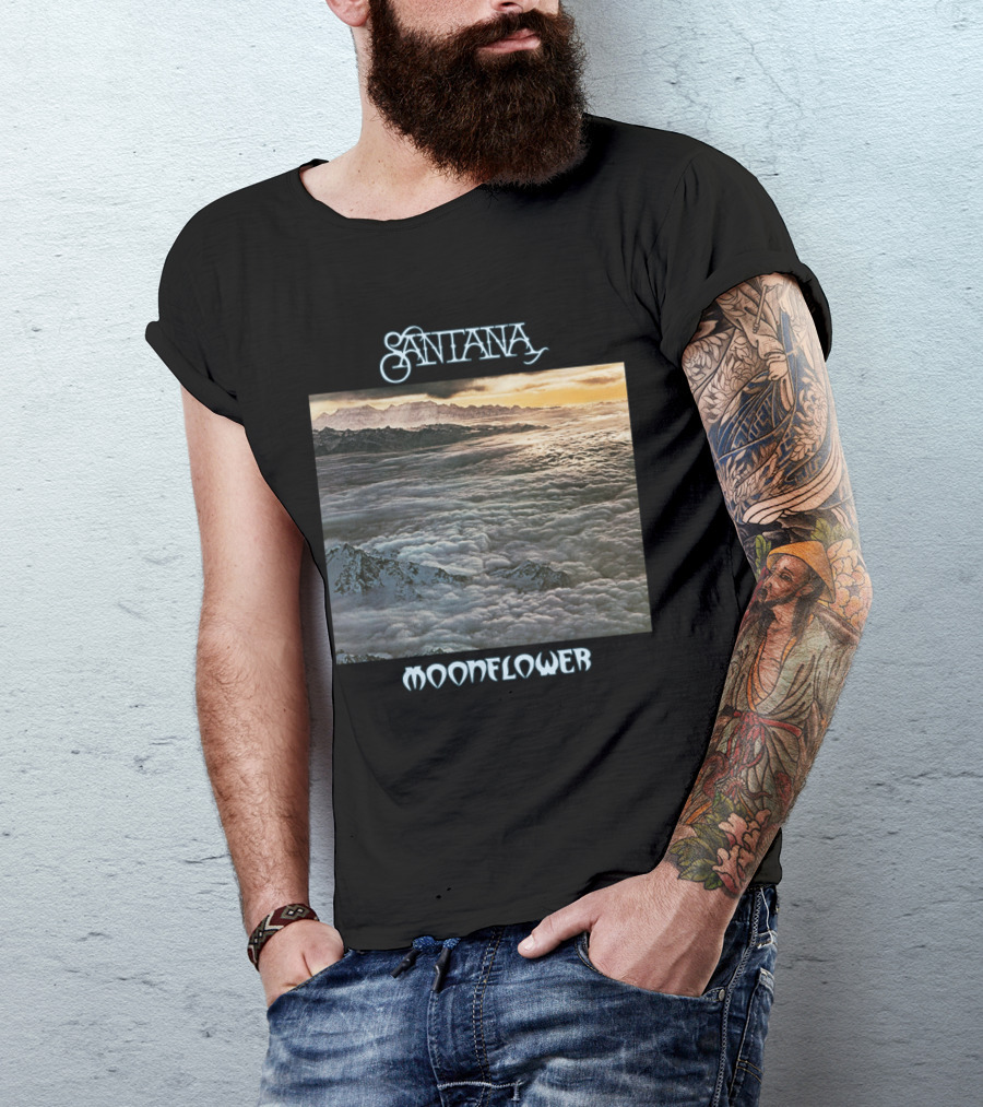 Santana Moonflower Album Cover Art T-Shirt