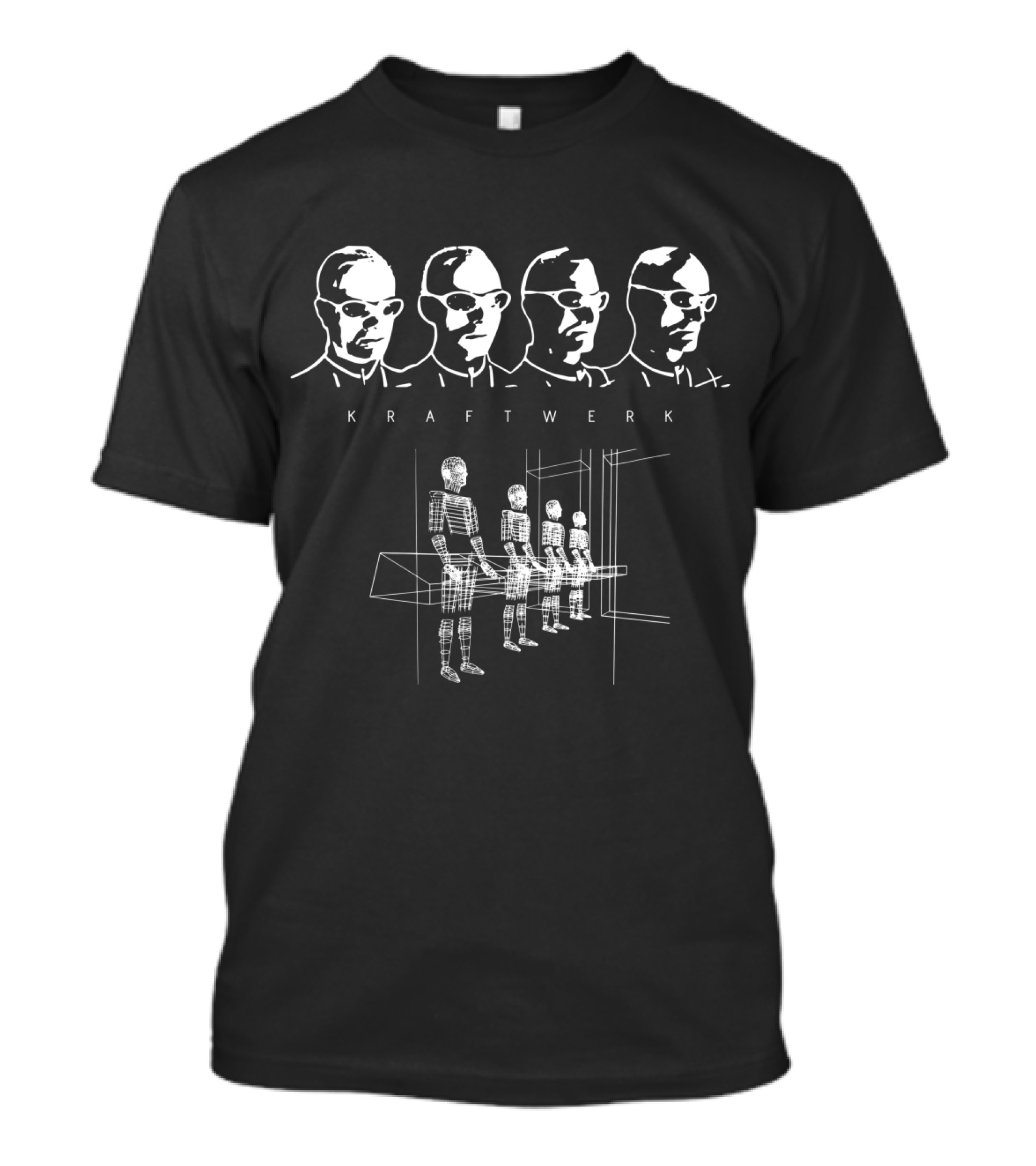 Kraftwerk The Robots Retro T-Shirt